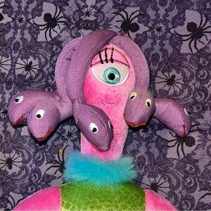 HTF Pixar Disney Store Monsters Inc University CELIA Mae Plush RARE